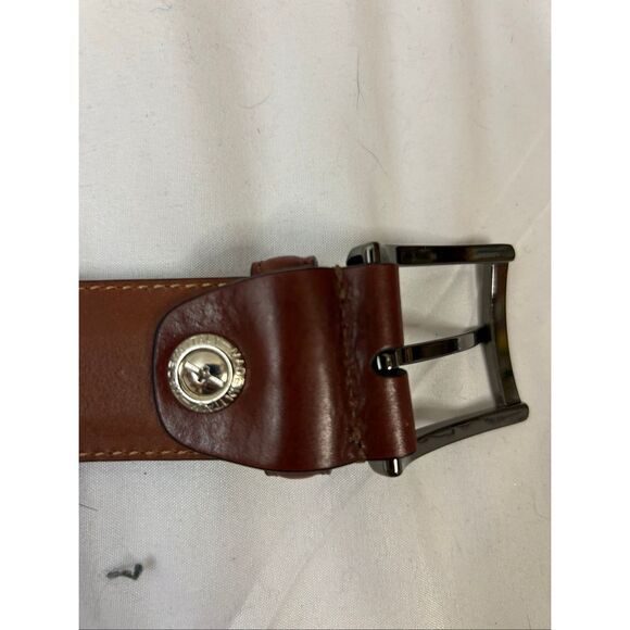 Bosca 44/110 Mens Belt made in Italy Full Grain Hand stained - Picture 3 of 8